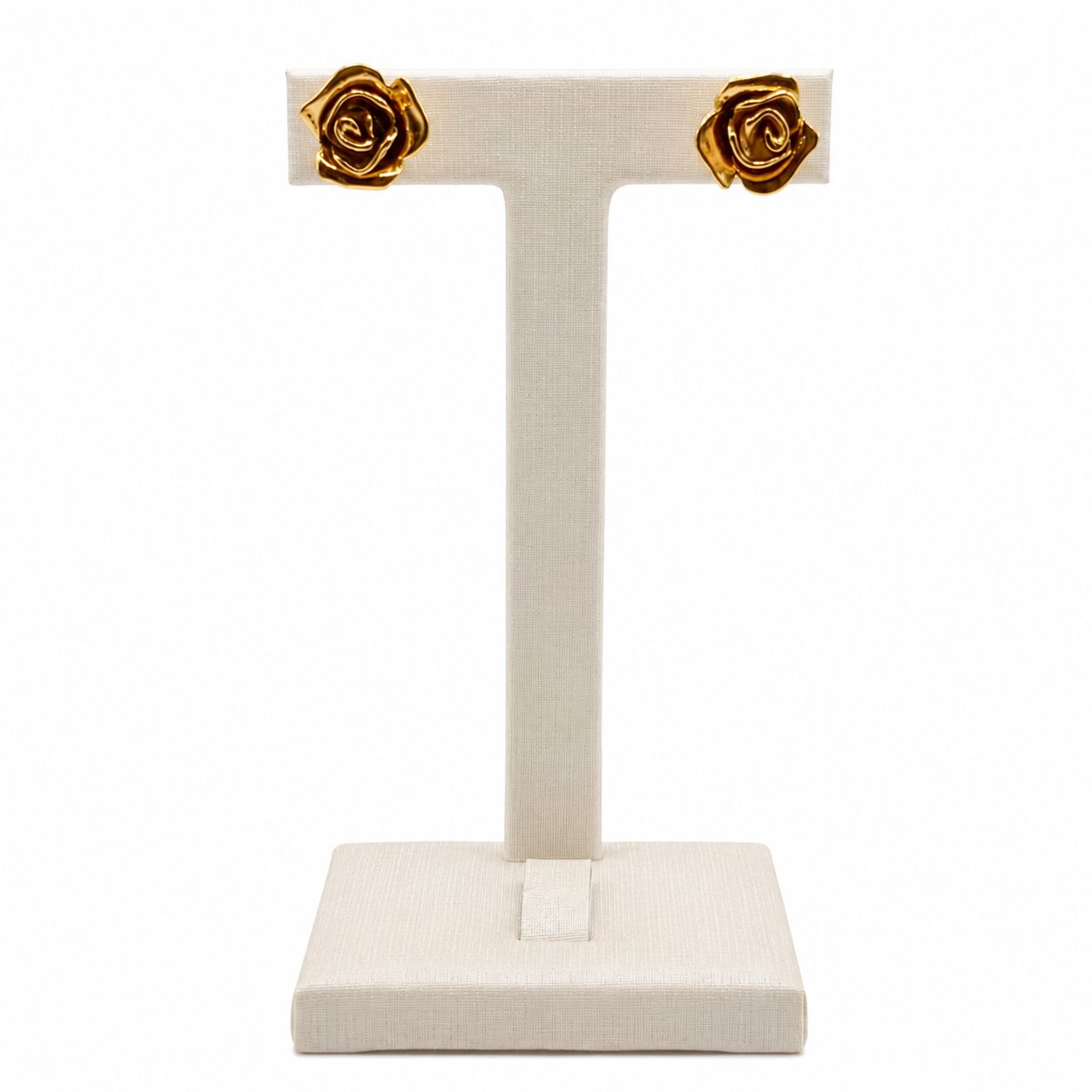 Argola familia fiore dourado P