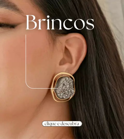 Brinco Semijoia