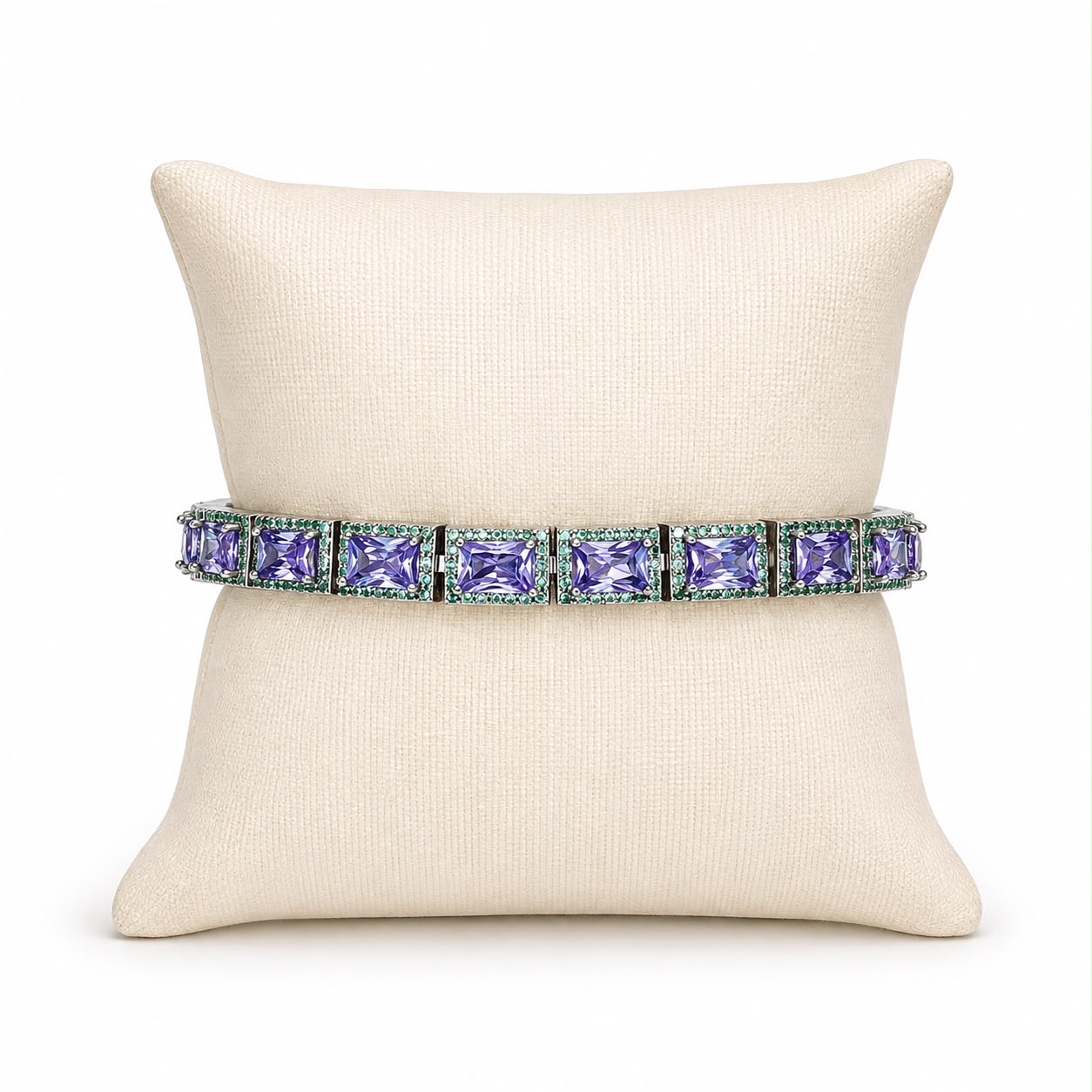 Pulseira cristal PRATA 925