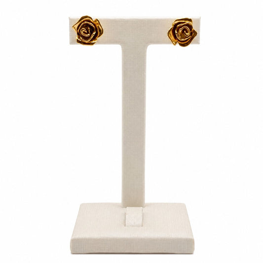 Argola familia fiore dourado P