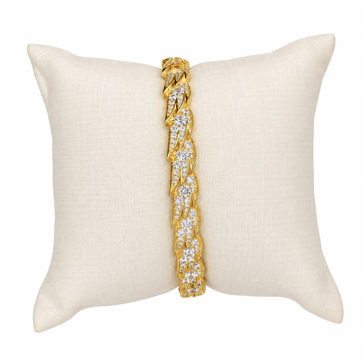 Bracelete News Collection Tiffany&Co. asas ouro amarelo