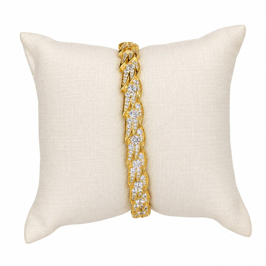 Bracelete News Collection Tiffany&Co. asas ouro amarelo